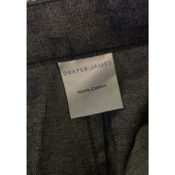 Draper James Mini Skirt Denim Look Ruffle Size 14 NWT - Picture 6 of 8